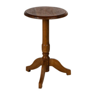 Table d'appoint Naturel Bois De Manguier 41x41x69cm