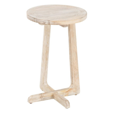 Table d'appoint Porté Blanc 40x40x61cm