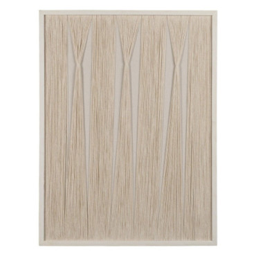 Tableau Beige Mdf - Bois Décoration 60x3x80cm