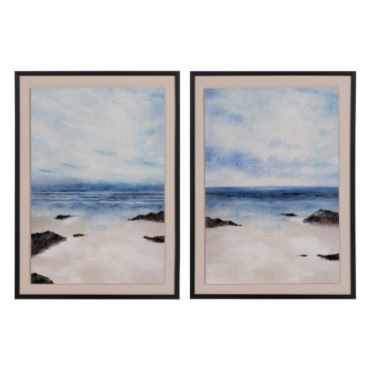 Tableau Peinture Plage 2/M Décoration 50x2,60x70cm