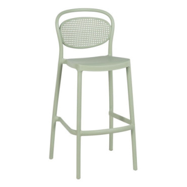 Tabouret Vert Ment Polypropylène Salon 52,50x43,50x106 C