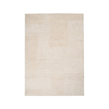 Tapis Beige 60%Polyester - 40% Jute 160x230cm