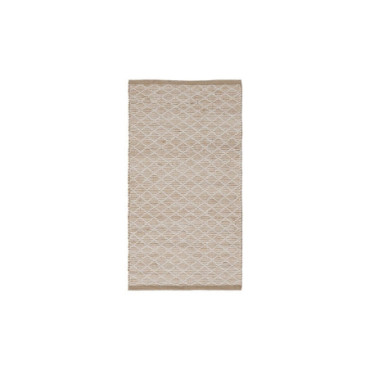 Tapis Blanc - NaturelJute - Coton 80x150cm