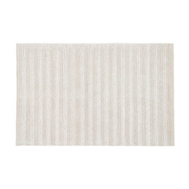 Tapis Crème Tissu Décoration 160x230cm