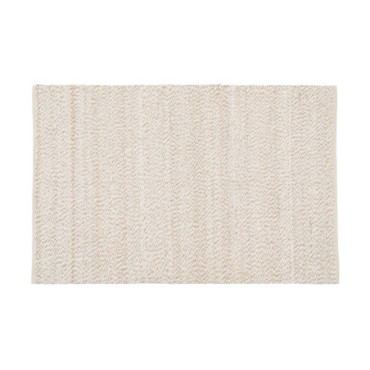 Tapis Crème Tissu Décoration 160x230cm