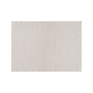 Tapis Geometric Beige Viscose 160x230cm