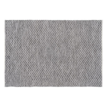 Tapis Gris Polyester - Coton Décoration 160x230cm