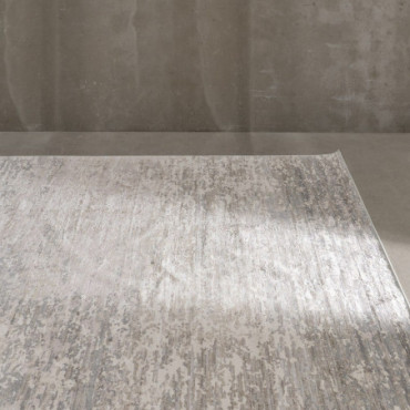 Tapis Gris Viscose 200x300cm