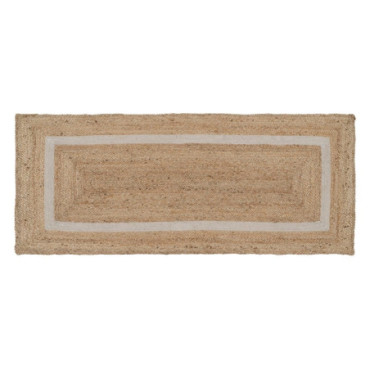 Tapis Naturel - Blanc Jute Décoration 170x70cm