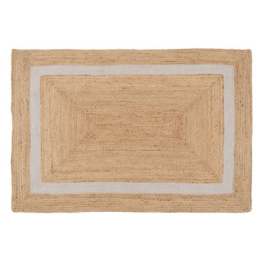 Tapis Naturel - Blanc Jute Décoration 230x160cm