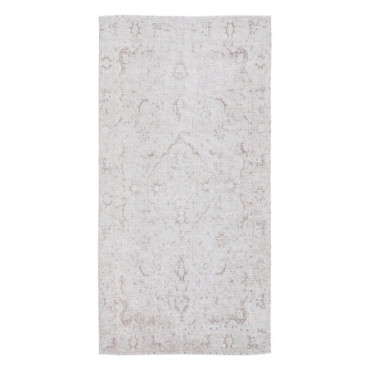 Tapis Taupe Old Polyester - Coton 80x150cm