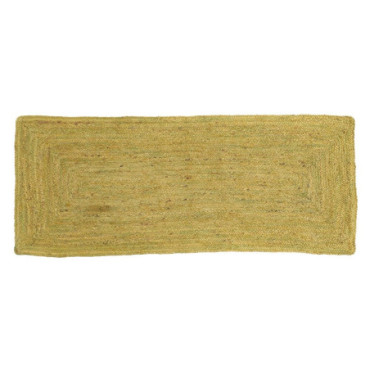 Tapis Vert Jute Décoration 170x70cm