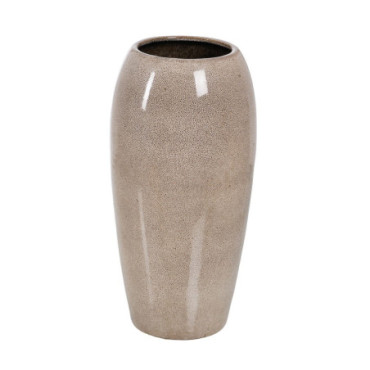 Vase Beige Céramique Décoration 31x31x60,50cm