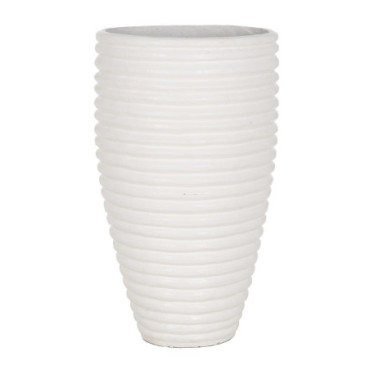 Vase Blanc Ciment 72x72x100cm