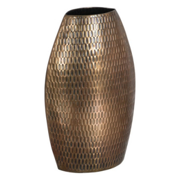 Vase Bronze Aluminum Décoration 10x21x33cm