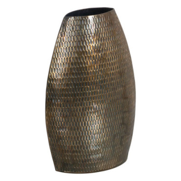 Vase Bronze Aluminum Décoration 12x25x41cm