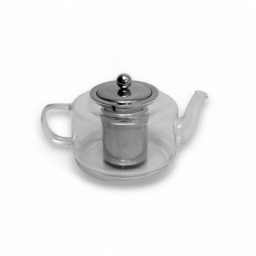 Theiere Tea Pot Verre Filtre Inox Petit