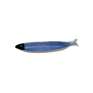 Coupelle Poisson Neon Blue 30Cm