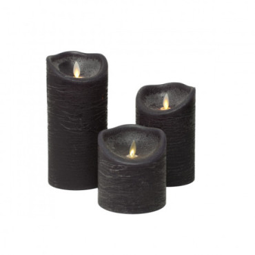 Bougies Eternelles x3 Gris