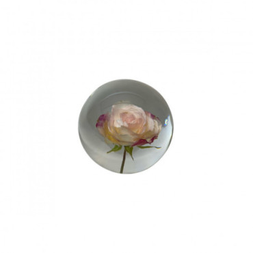 Crystal Boule Pink Rose