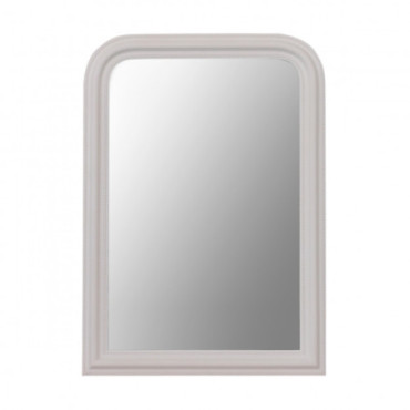 Miroir Antique 94X134 Blanc