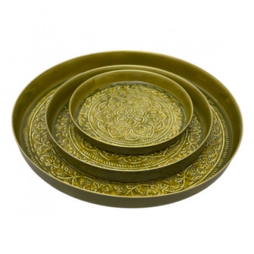 Plateau Berbere Large Olive