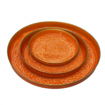 Plateau Berbere Large Orange