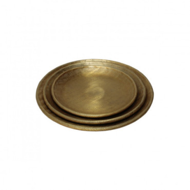 Plateaux Alu Gold Tpm x3