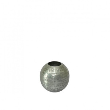 Mini Vase Alu Silver Martele 22