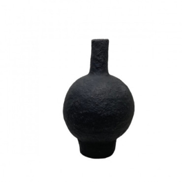 Vase Mache Moon Noir