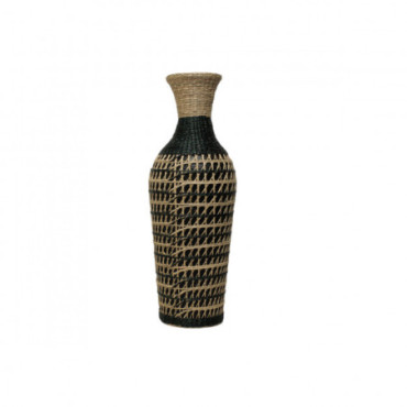 Vase Tresse Noir 32