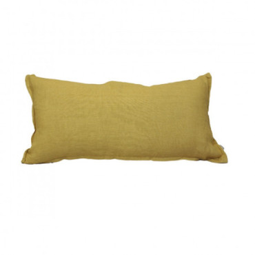 Coussin Lin 35X70 Moutarde