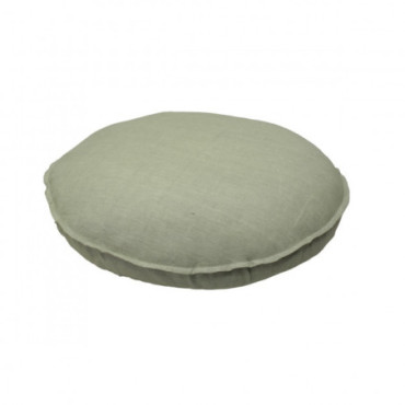 Coussin Lin 60Dx5 Menthe