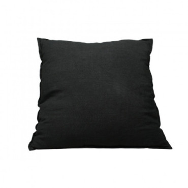 Coussin Lin 70X70 Carbone