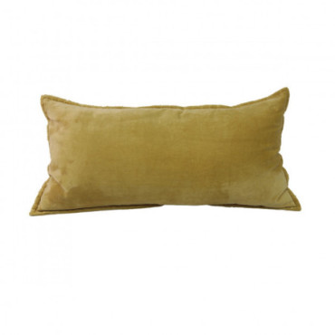 Coussin Velours 35X70 Moutarde