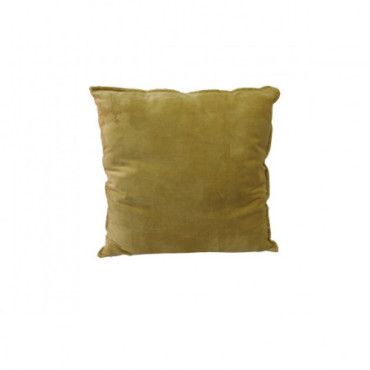 Coussin Velours 70X70 Moutarde