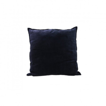 Coussin Velours 70X70 Marine