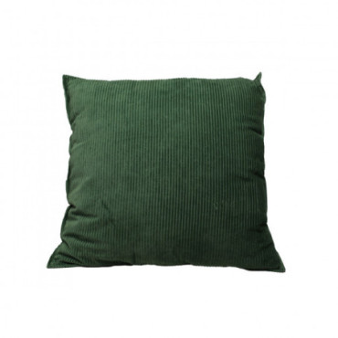 Coussin Velours Cotele 70X70 Vert