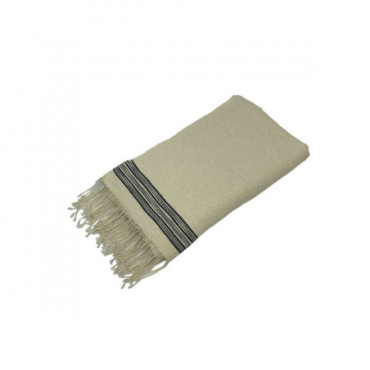 Fouta Atlas 50X90 Raye Noir