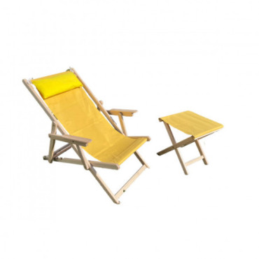 Tabouret Chilienne Jaune