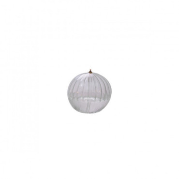 Lampe à huile Sphere Striee M Clair