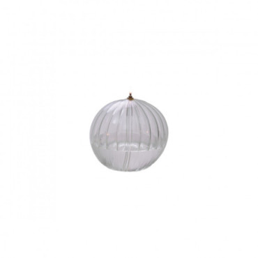 Lampe à huile Sphere Striee Xl Clair