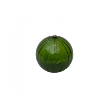 Lampe à huile Sphere Striee Xl Vert