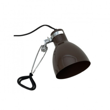 Lampe Clip Loft Chocolat