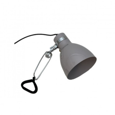 Lampe Clip Loft Gris