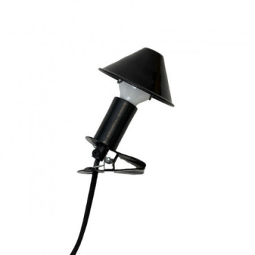 Lampe Clip Mush Room Noir