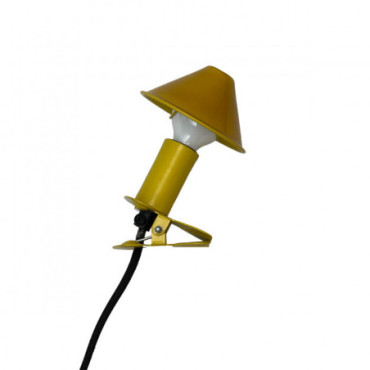 Lampe Clip Mush Room Moutarde