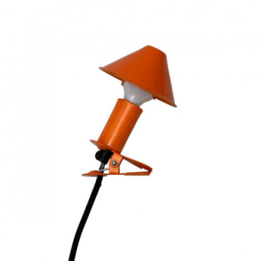 Lampe Clip Mush Room Orange