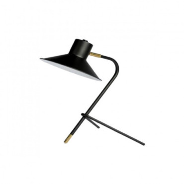 Lampe de table Mante Conique Noir