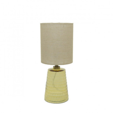 Pied De Lampe Cone Amber Petit